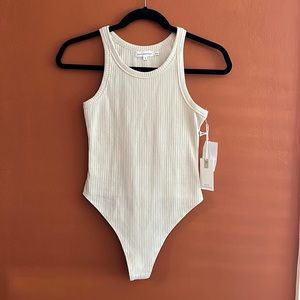 GOOD AMERICAN Ribbed Bodysuit